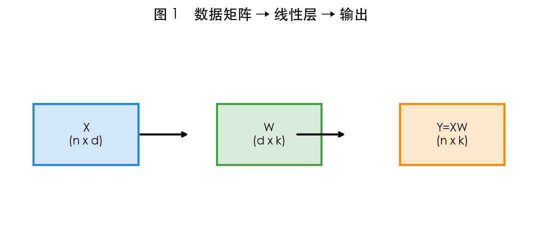 图 1 数据→矩阵→模型