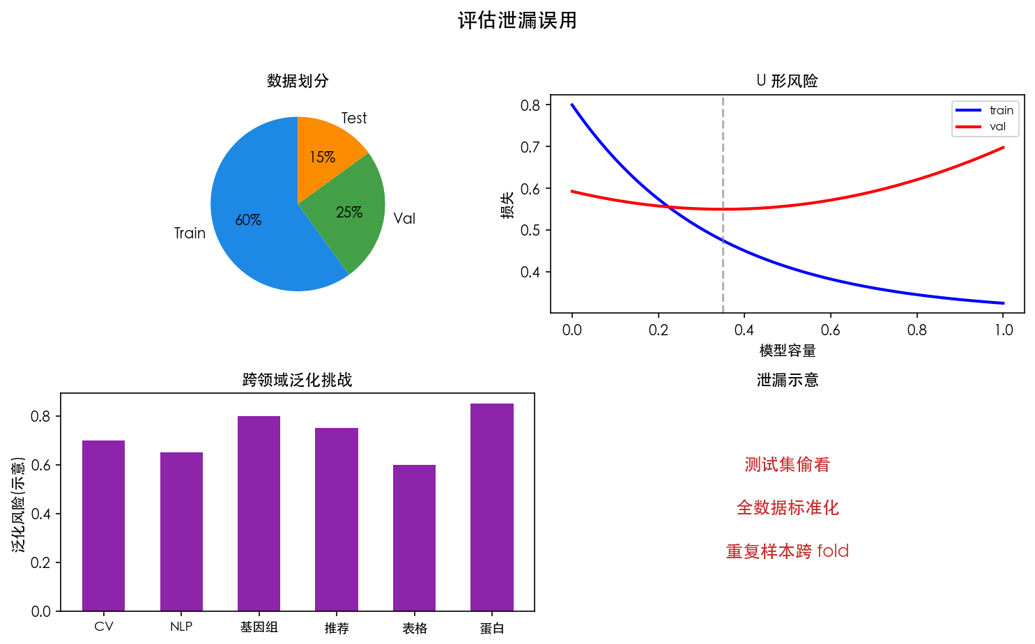 图 4 评估泄漏