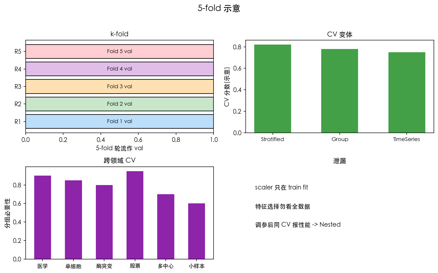图 1　5-fold 示意